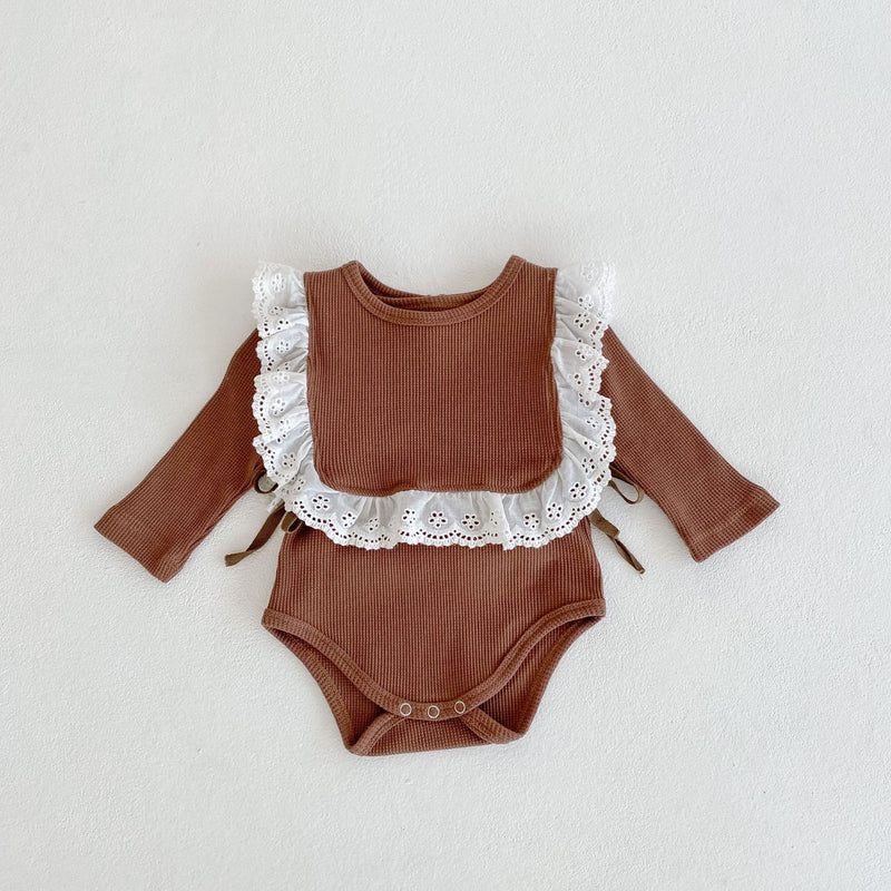 Autumn Solid Triangle Baby Solid Bodysuit - Clear Vision™️Glasses
