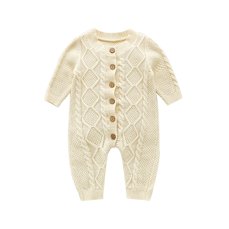 Baby cotton and woolen bodysuit - Clear Vision™️Glasses