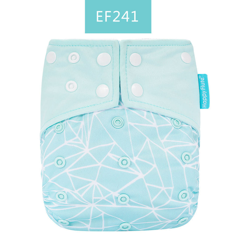 Happyflute Baby Cloth Diaper Waterproof Side Leakage Prevention Washable Diaper Pants Cloth Diaper Cloth Diaper Cover - Clear Vision™️Glasses
