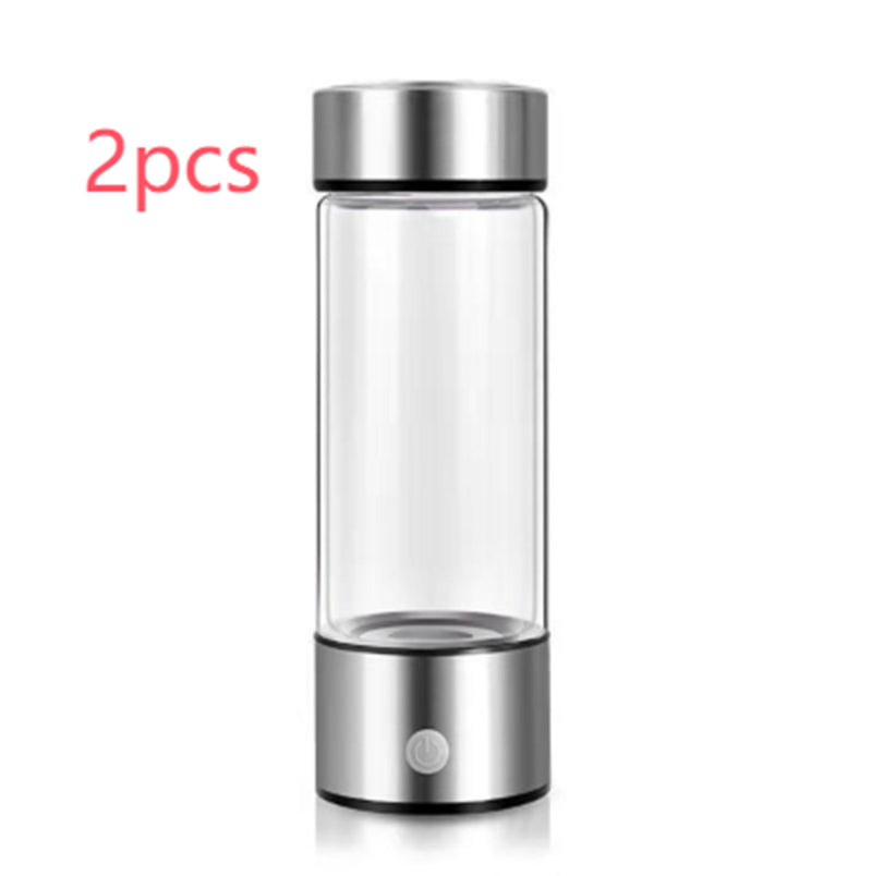 Hydrogen Water Bottles Electric Hydrogen Rich Water Generator Bottle New Technology Rechargeable Portable Antioxidant - Clear Vision™️Glasses