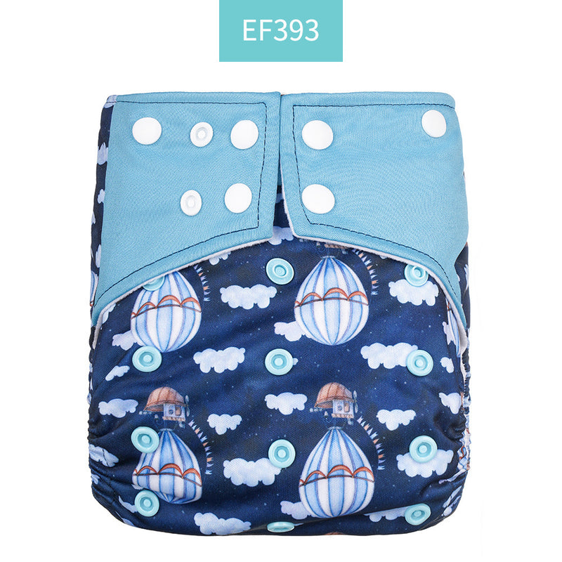 Happyflute Baby Cloth Diaper Waterproof Side Leakage Prevention Washable Diaper Pants Cloth Diaper Cloth Diaper Cover - Clear Vision™️Glasses