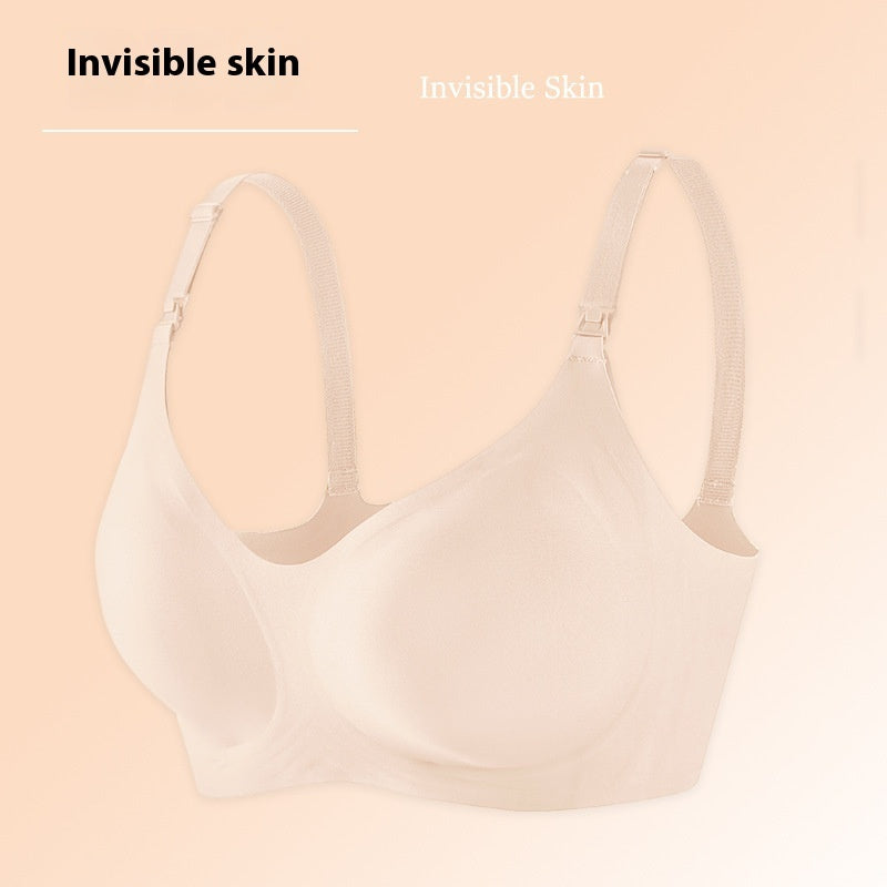 Jelly Stick Soft Support Nursing Underwear Busty Gathering Seamless Bras - Clear Vision™️Glasses