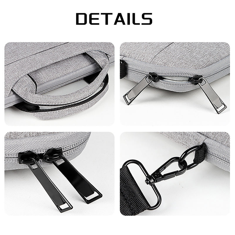13-15.6 Inch Laptop Bag, Laptop Carrying Case Shoulder Strap Carrying Briefcase, Business Leisure Or School Laptop Bag - Clear Vision™️Glasses