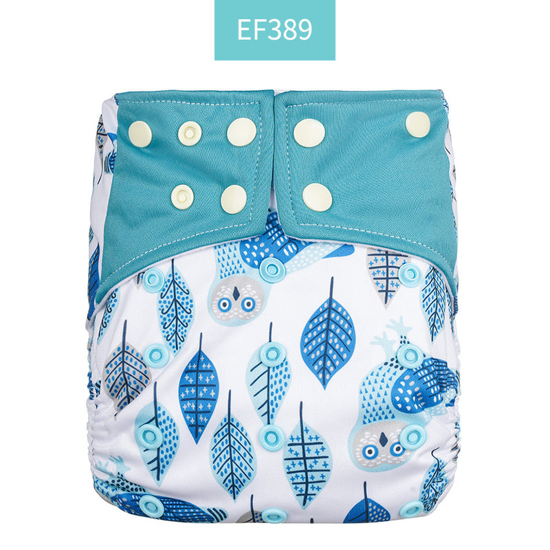 Happyflute Baby Cloth Diaper Waterproof Side Leakage Prevention Washable Diaper Pants Cloth Diaper Cloth Diaper Cover - Clear Vision™️Glasses