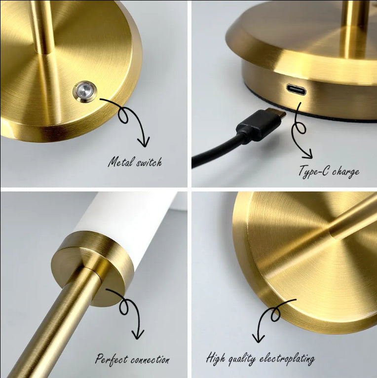 Alloy Desk Lamp - Clear Vision™️Glasses