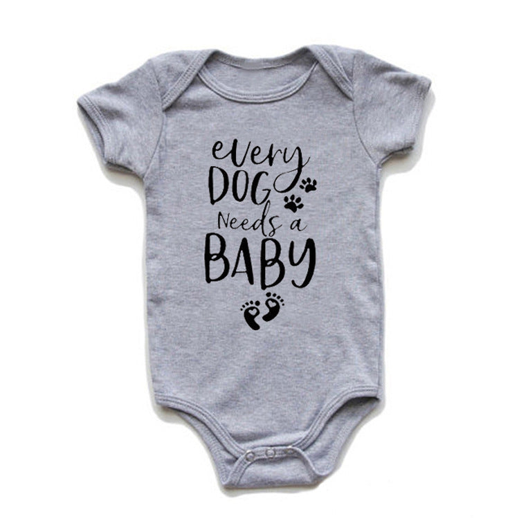 Printed Triangle Baby Romper Bodysuit - Clear Vision™️Glasses