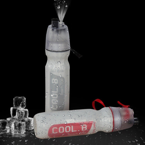 500ml Outdoor Cycling Running Water Drinking Bottle Misting Spray Healthy Sports Bottles - Clear Vision™️Glasses