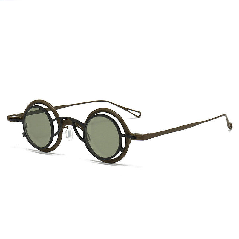 Perfect Circle Sunglasses Clip Glasses Frame - Clear Vision™️Glasses