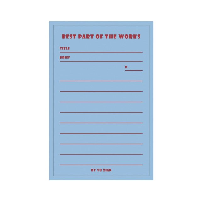 Daily Weekly Notepad Planner Tearable Message Memo Book - Clear Vision™️Glasses