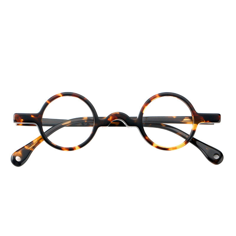 Acetate Frames Retro Round Glasses - Clear Vision™️Glasses