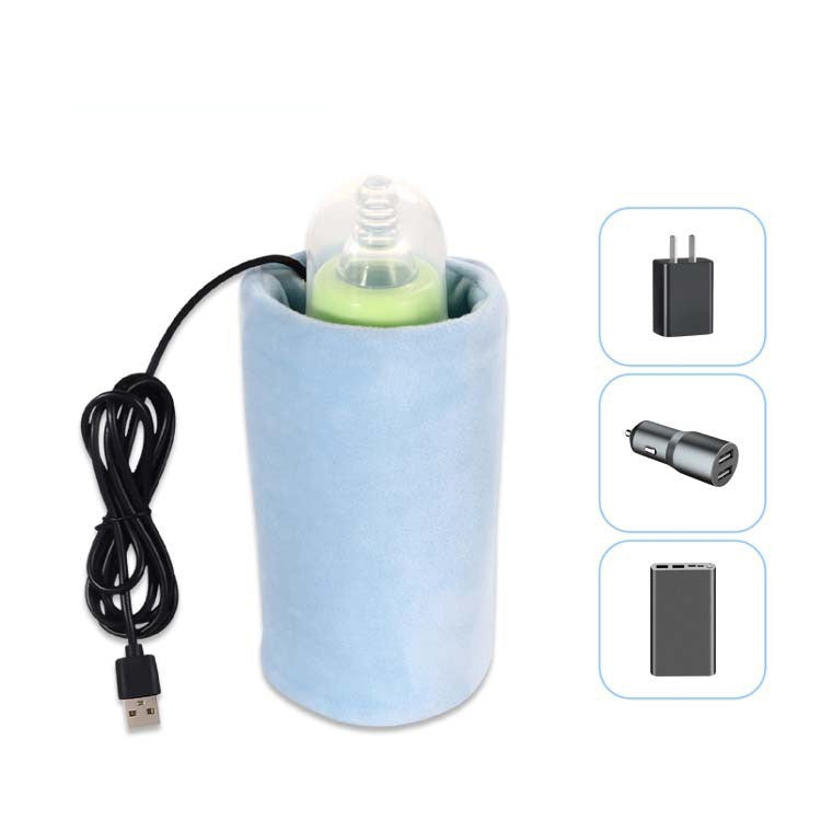 Baby Bottle Warmer Insulation Cover USB Car Portable - Clear Vision™️Glasses