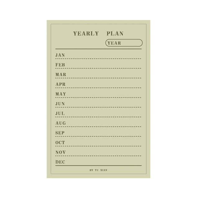 Daily Weekly Notepad Planner Tearable Message Memo Book - Clear Vision™️Glasses