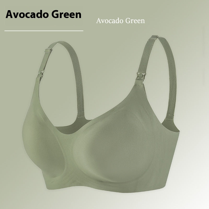 Jelly Stick Soft Support Nursing Underwear Busty Gathering Seamless Bras - Clear Vision™️Glasses