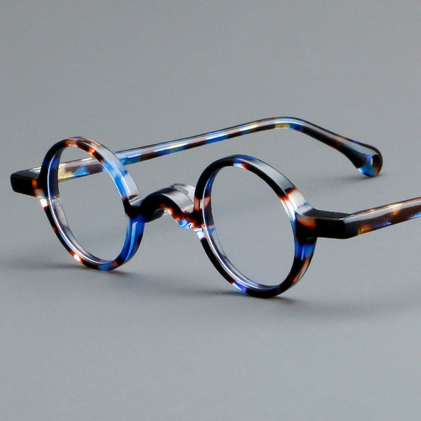 Acetate Frames Retro Round Glasses - Clear Vision™️Glasses