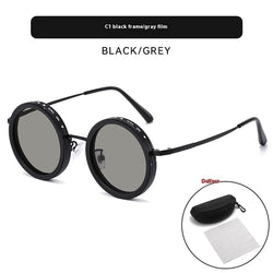 ND Adjustable New Punk Cross-mirror Rotating Color-changing Polarized Sun Glasses - Clear Vision™️Glasses