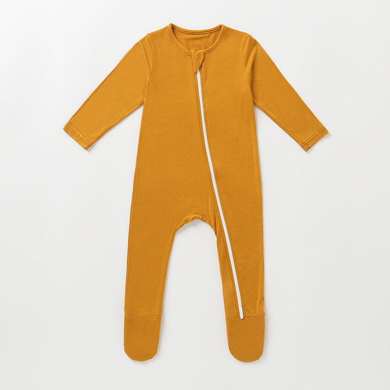 Breathable Baby Autumn Bamboo Fiber Romper - Clear Vision™️Glasses