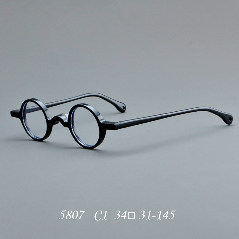 Acetate Frames Retro Round Glasses - Clear Vision™️Glasses