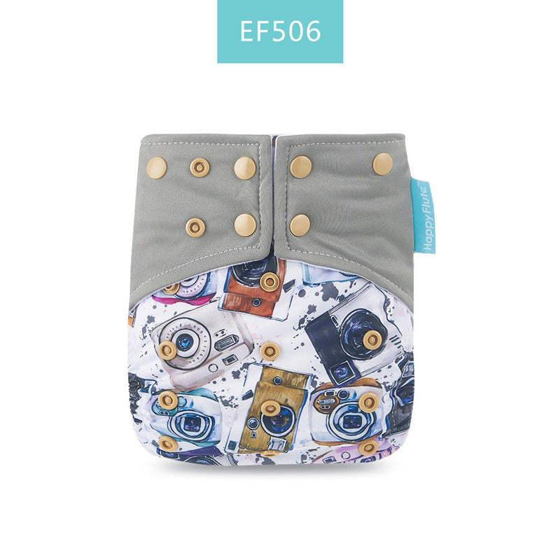 Happyflute Baby Cloth Diaper Waterproof Side Leakage Prevention Washable Diaper Pants Cloth Diaper Cloth Diaper Cover - Clear Vision™️Glasses