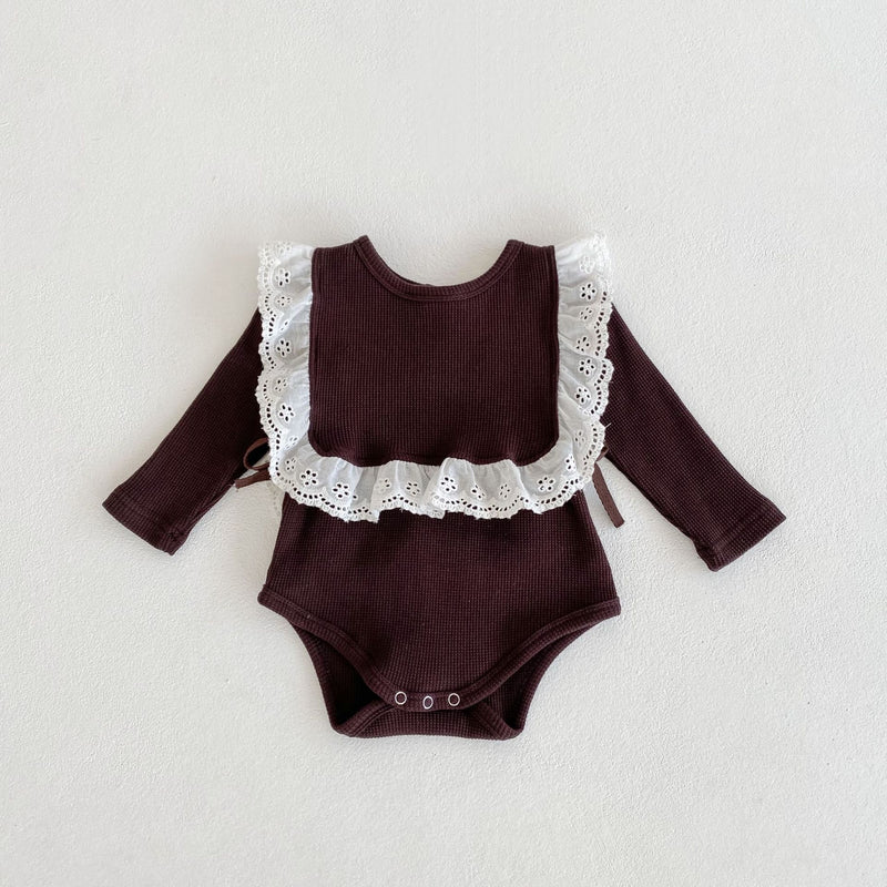 Autumn Solid Triangle Baby Solid Bodysuit - Clear Vision™️Glasses